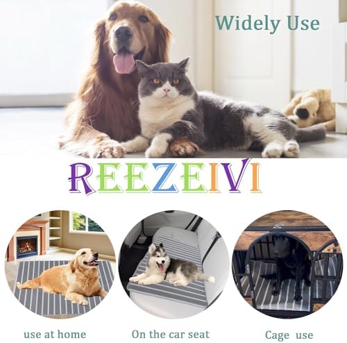 REEZEIVI Breathable 3D Air Mesh Pet Mat, Anti-Slip Bottom - Image 6