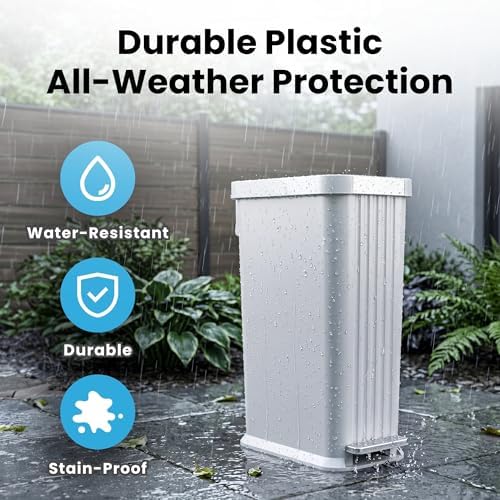 iTouchless 13.2 Gallon / 50 Liter Dog Poop Trash Can - Image 4