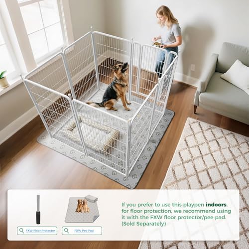 FXW Rollick Dog Playpen, Yard & RV Camping, 8 Panels - Image 2