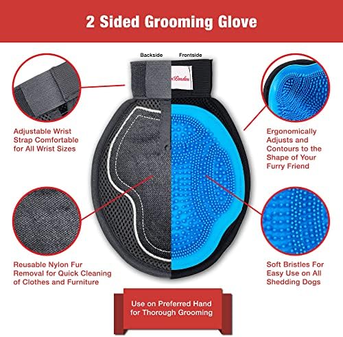 Warren London 2-in-1 Pet Grooming Glove - Image 2