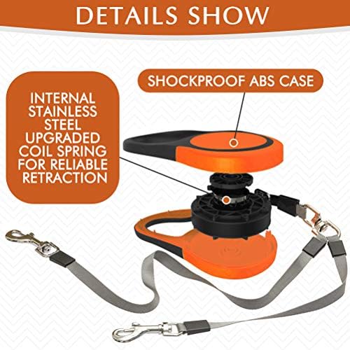 KOOLTAIL Dual Retractable Dog Leash - Image 4