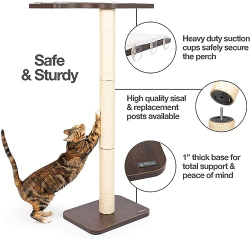 PetFusion Ultimate Cat Window Climbing Perch 45” Tall - Image 3