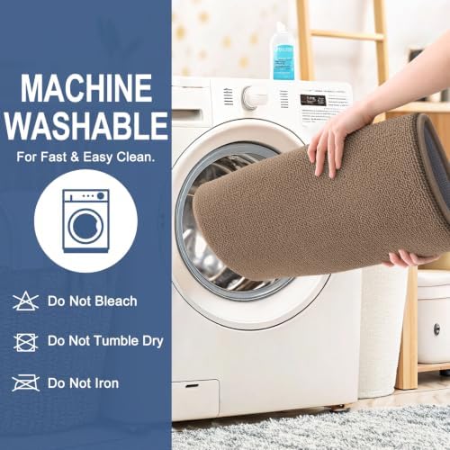 OLANLY Memory Foam Bathroom Runner Rugs 47x17, Absorbent Long Mat - Image 6