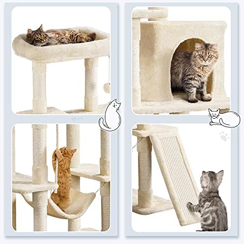 Yaheetech 54in Cat Tree Tower for Large Cats - Image 3