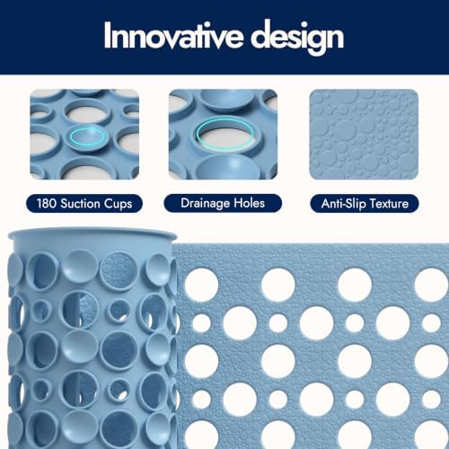 Shower Mat Non Slip Bath Mat for Tub - Image 3