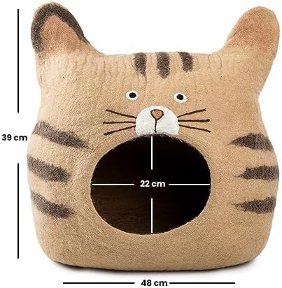Luxurious Merino Wool Cat Cave - Image 2