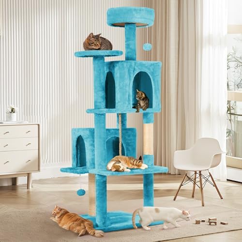 57inch Large Cat Tree Tower Condo by TSCOMON