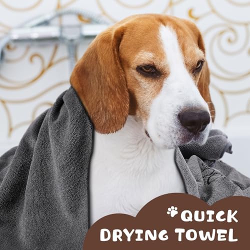 Chumia 4 Pcs Dog Towels for Drying, 16 x 32 Inch - Image 5