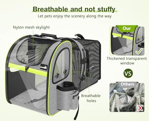 pecute Cat Backpack Expandable, Cat Carrier Backpack - Image 5