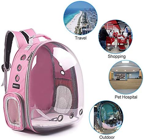 Cat Backpack Carrier Breathable Pet Travel Bag - Image 5