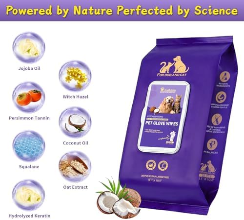Pet Glove Wipes, Cleaning Wipes - Image 5