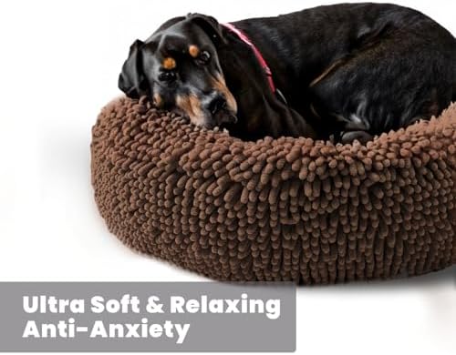 Muddy Mat®Cloud K-9 Bed for Dogs & Cats, Soft & Relaxing Donut Dog Bed - Image 6