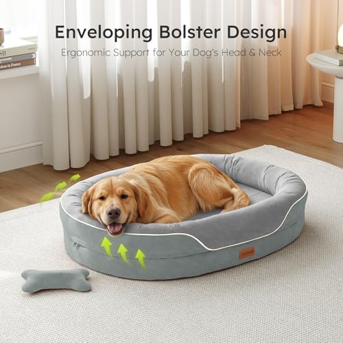 CWAWZ XL Orthopedic Dog Bed, Extra Large Dog Bed, Dog Sofa - Image 2