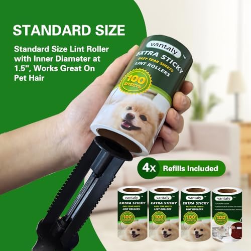Lint Rollers for Pet Hair Extra Sticky, Lint Remover for Clothes, Clean The - Image 5