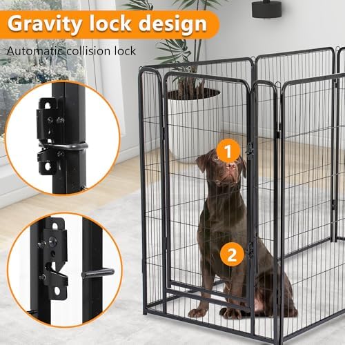 BestPet | Dog Playpen | 40", 8 Panels | Heavy Duty Metal Pet Exercise Pen - Image 4