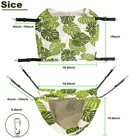 Cat Cage Hammock, Hanging Soft Pet Bed - Image 2