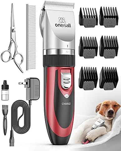 oneisall Dog Clippers Low Noise Grooming Kit by oneisall