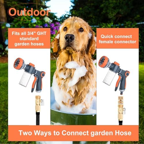 8-in-1 Dog Washing Hose Attachment - Image 5