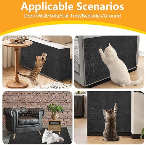 Cat Scratch Pad for Wall, Scratch Furniture Protector - Image 5