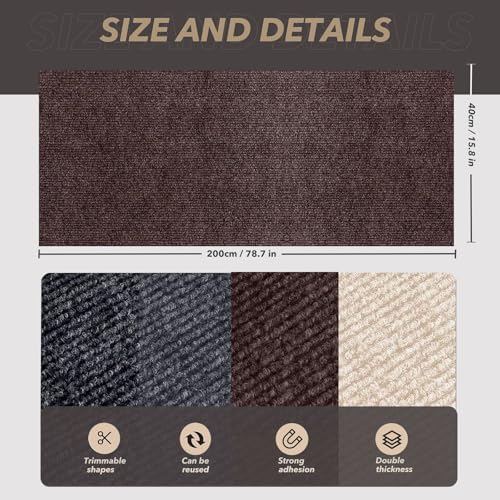 78.7"x15.8" DIY Cat Scratch Furniture Protector, Self-Adhesive - Image 4