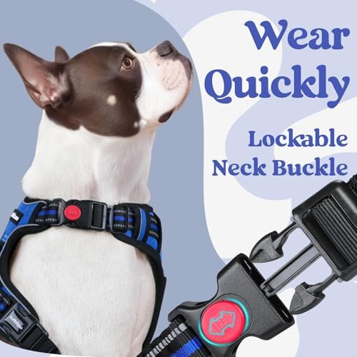 rabbitgoo Dog Harness Small Sized, Updated Easy On & Off - Image 3