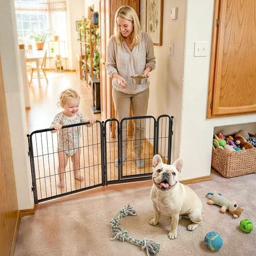 FXW Dog Gate, Extra Wide Adjustable by FXW