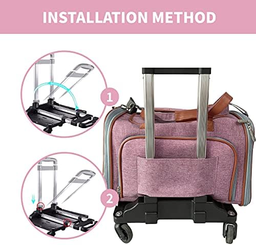 Mr. Peanut's Spinner Wheelbase Luggage Cart, Adding Rolling Functionality to - Image 4
