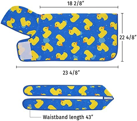 HDE Hooded Dog Bathrobe Quick Dry Towel Wrap - Image 2