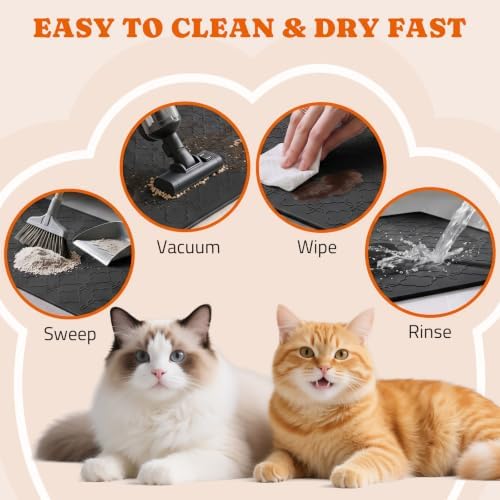 Pawtners Cat Litter Mat Extra Large 42" X 30", 1 Pack - Image 6