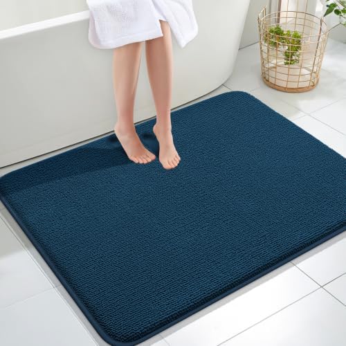 OLANLY Thick Memory Foam Large Bathroom Rug 40x32, Absorbent Bath Mat by OLANLY