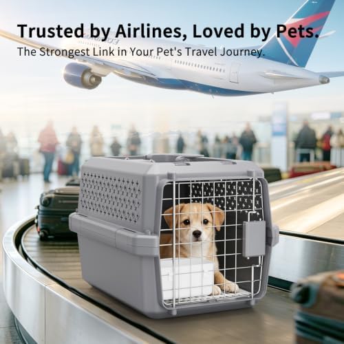 RIZZARI Pet Carrier Travel Kennel: Classic Design - Image 7