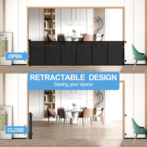 Veraste 150" Reinforced Retractable Baby Gate - Image 3