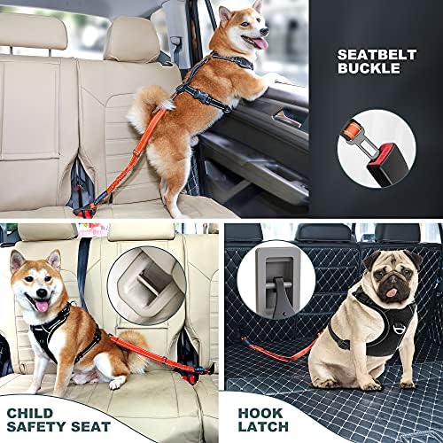 Dog Seat Belt 3-in-1 Car Harness - Image 6