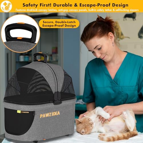 PAWZIDEA Portable Small Dog Crate - Image 4