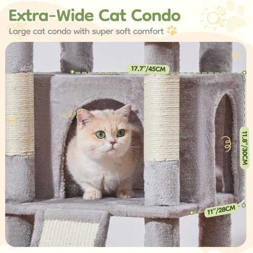 Taoqimiao Sturdy Cat Tree, Cat Tower - Image 5