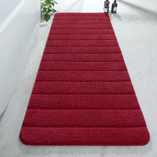 AROGAN Luxury Long Bathroom Runner Rugs 24x60 Inch Bath Rug by AROGANAREARUG
