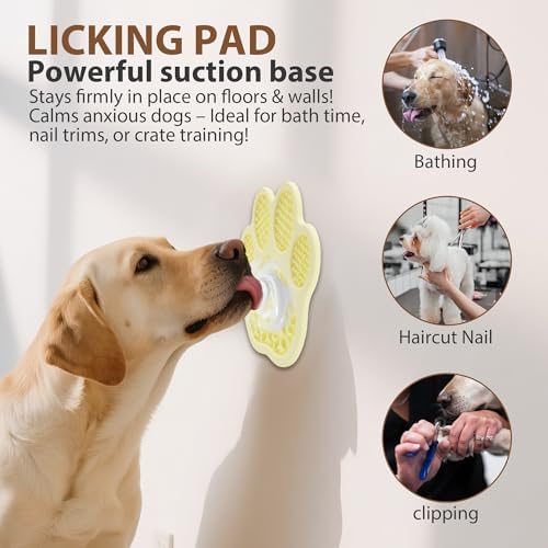 Lick Mat for Dogs and Cats, Slow Feeder Mats - Image 3