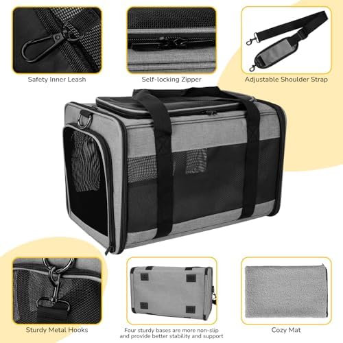 Hipubby Cat Carrier Dog Carrier - Image 3