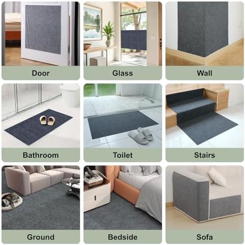 Cat Scratching Climbing Carpet Mat, Self-Adhesive Couch Furniture Protector - Image 6