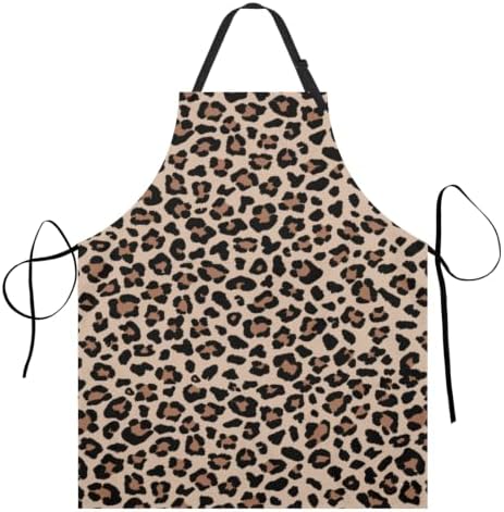 Art Apron with Pocket for Women Men by DZGlobal