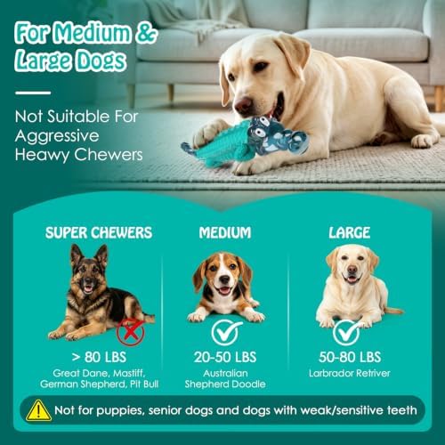 Jeefome Dog Toys for Aggressive Chewers - Image 3