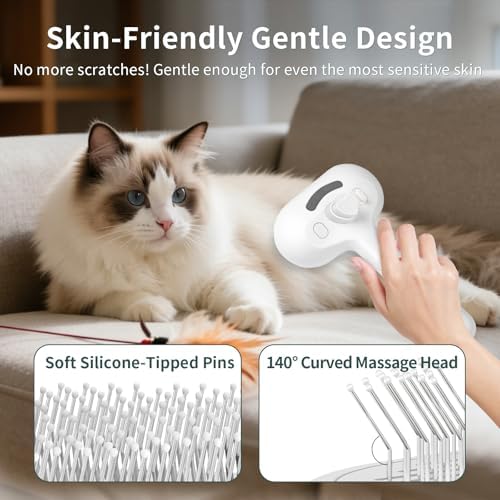 3-in-1 Self-Cleaning Shedding Steam Brush - Image 4