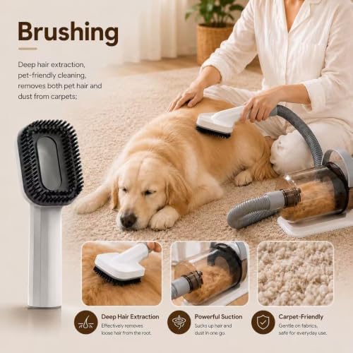Dog Grooming Vacuum, Pet Grooming Kit - Image 6