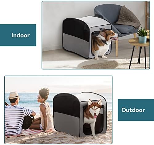 Petsfit Collapsible Dog Crate，Travel Crate - Image 6