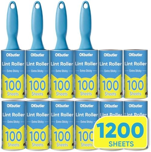 1200 Sheets Lint Roller for Pet Hair, Lint Remover Extra Sticky by Unknown