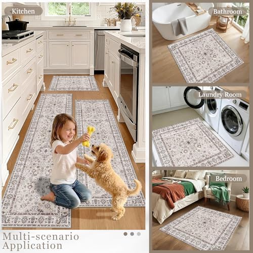 2x9 Runner Rug Non Slip: Washable Soft Carpet - Image 7
