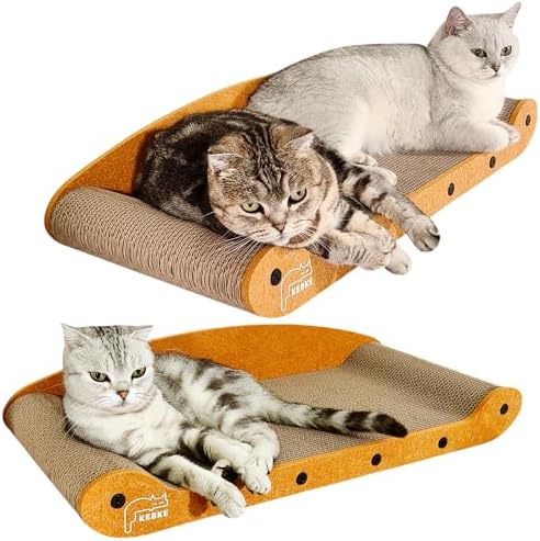 Cat Scratcher Bed 27 Inch Cat Couch Scratcher &16 Inch Cat Scratch Box - Image 5