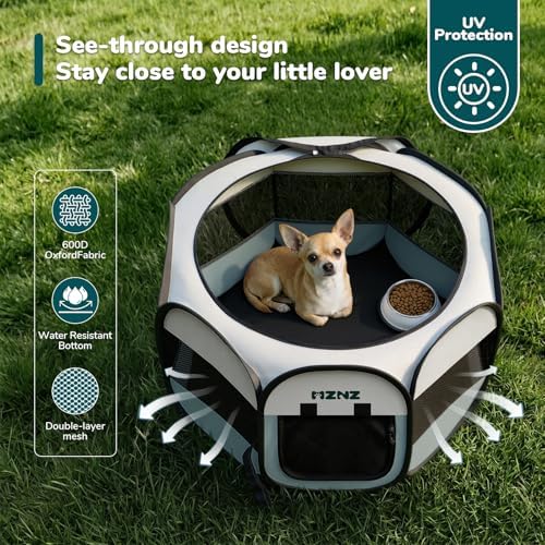 Dog Playpen, Portable Cat Playpen Crate Indoor - Image 6