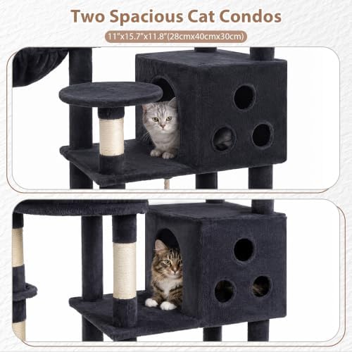 Gitelsnour Cat Tree Tower, Sturdy Structure - Image 3