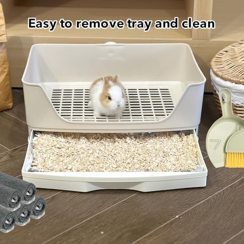 RUBYHOME Oversize Rabbit Litter Box - Image 5